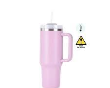 Copo Térmico Gigante 1200ml Lilás - Aço Inoxidável Premium