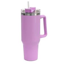 Copo Térmico Gigante 1200ml Lilás - Aço Inoxidável Premium